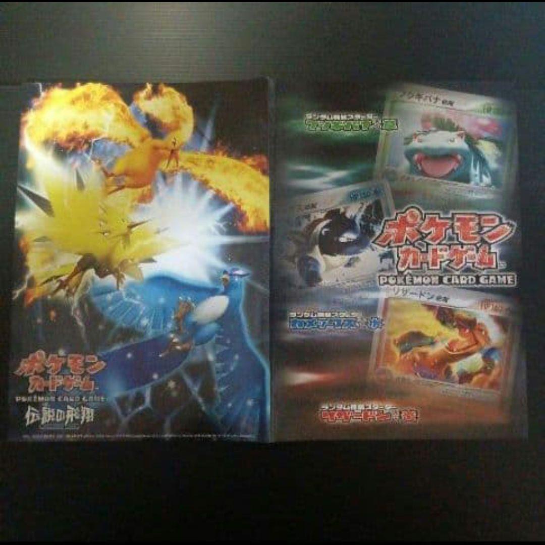ポケモンカードゲーム　伝説の飛翔　B4サイズ2つ折りポスター　2枚