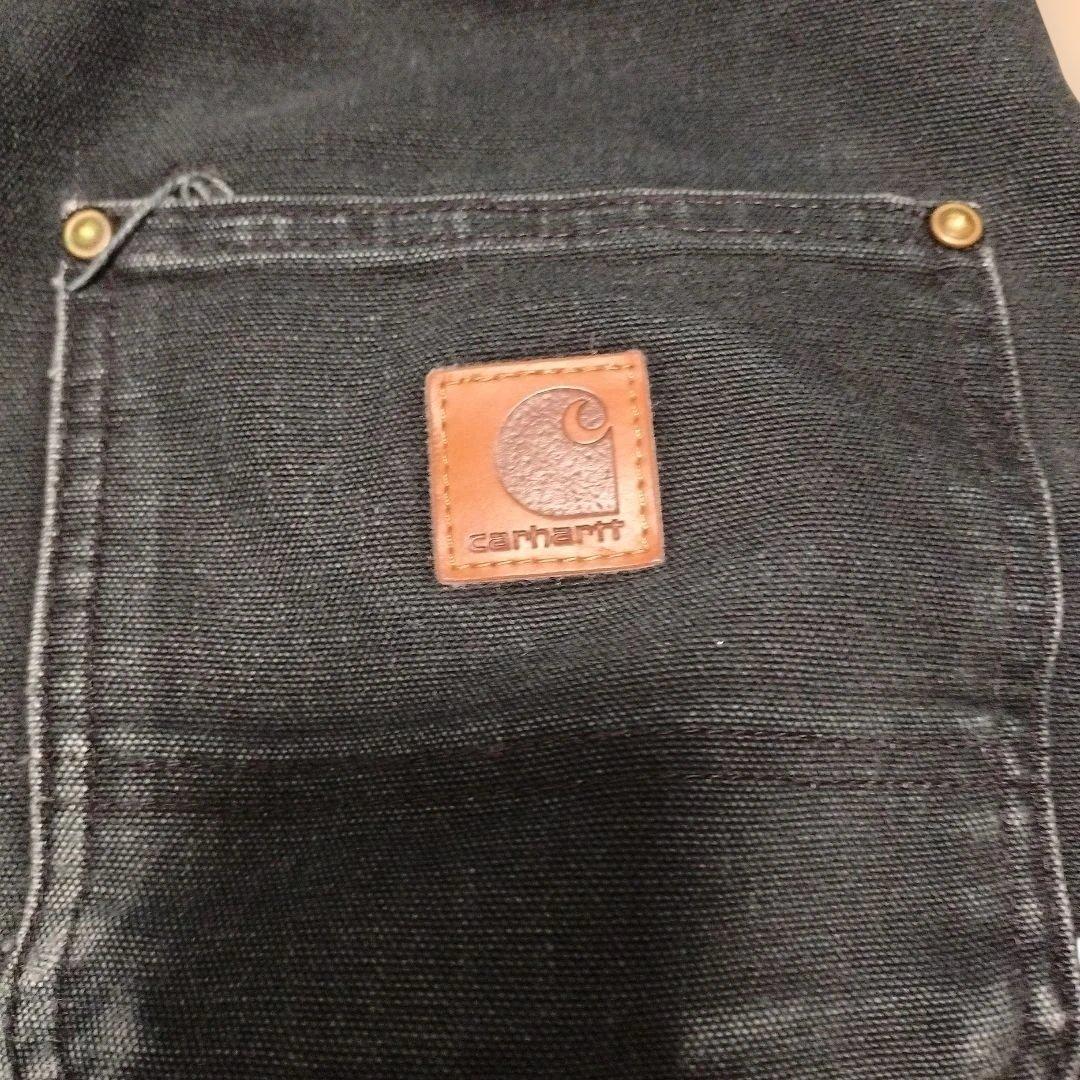 Carhartt B136 ダブルニー ワークパンツ ブラック フェード