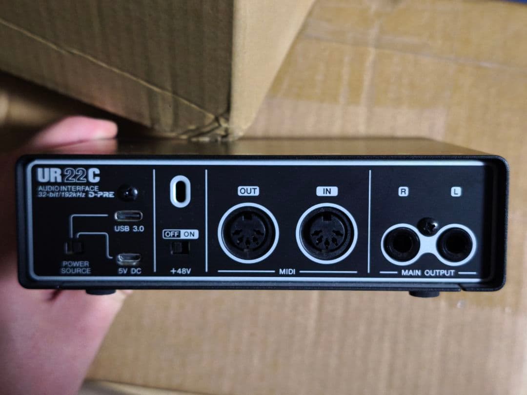 美品　付属品付　オーディオインターフェイス UR22C USB3.0