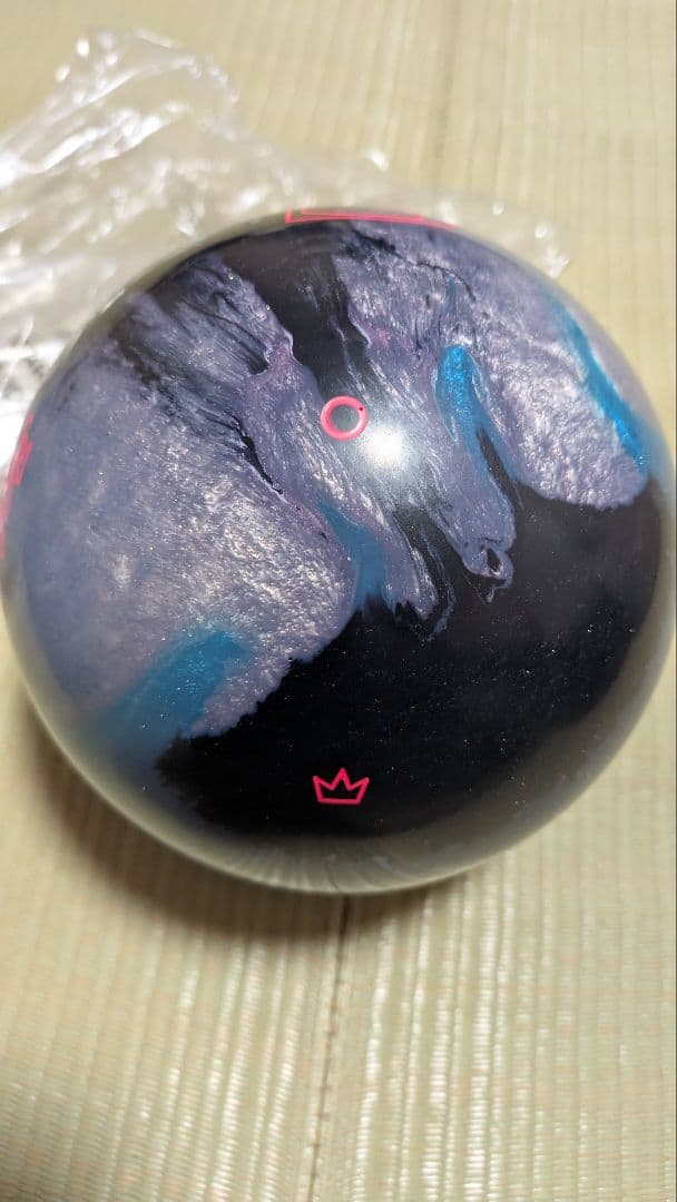 ATTITUDE ボウリングボール 15LB AQU/SIL/BLK