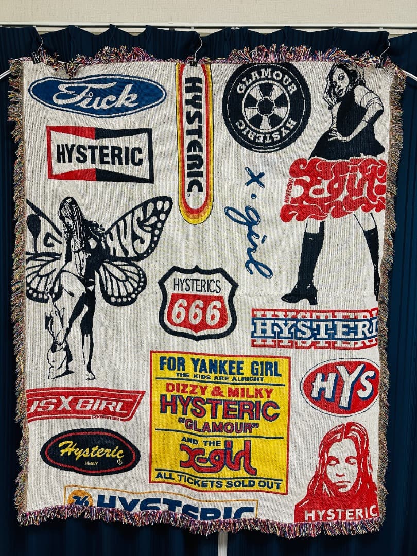 【 たまこちゃん 】X-girl HYSTERIC GLAMOUR ラグ