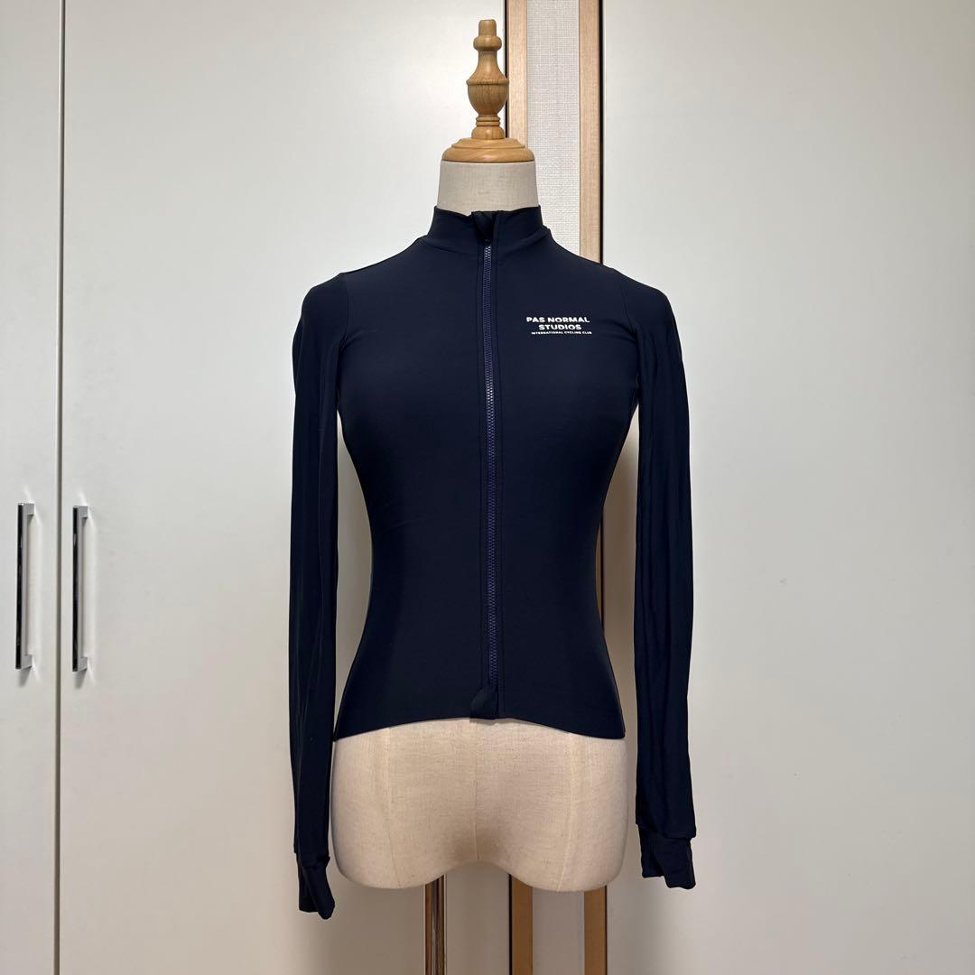 PAS NORMAL STUDIOS レディース サイクルジャージ 紺XS