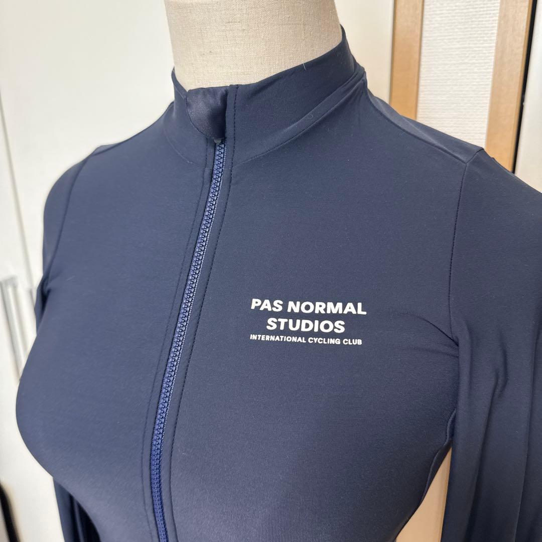 PAS NORMAL STUDIOS レディース サイクルジャージ 紺XS