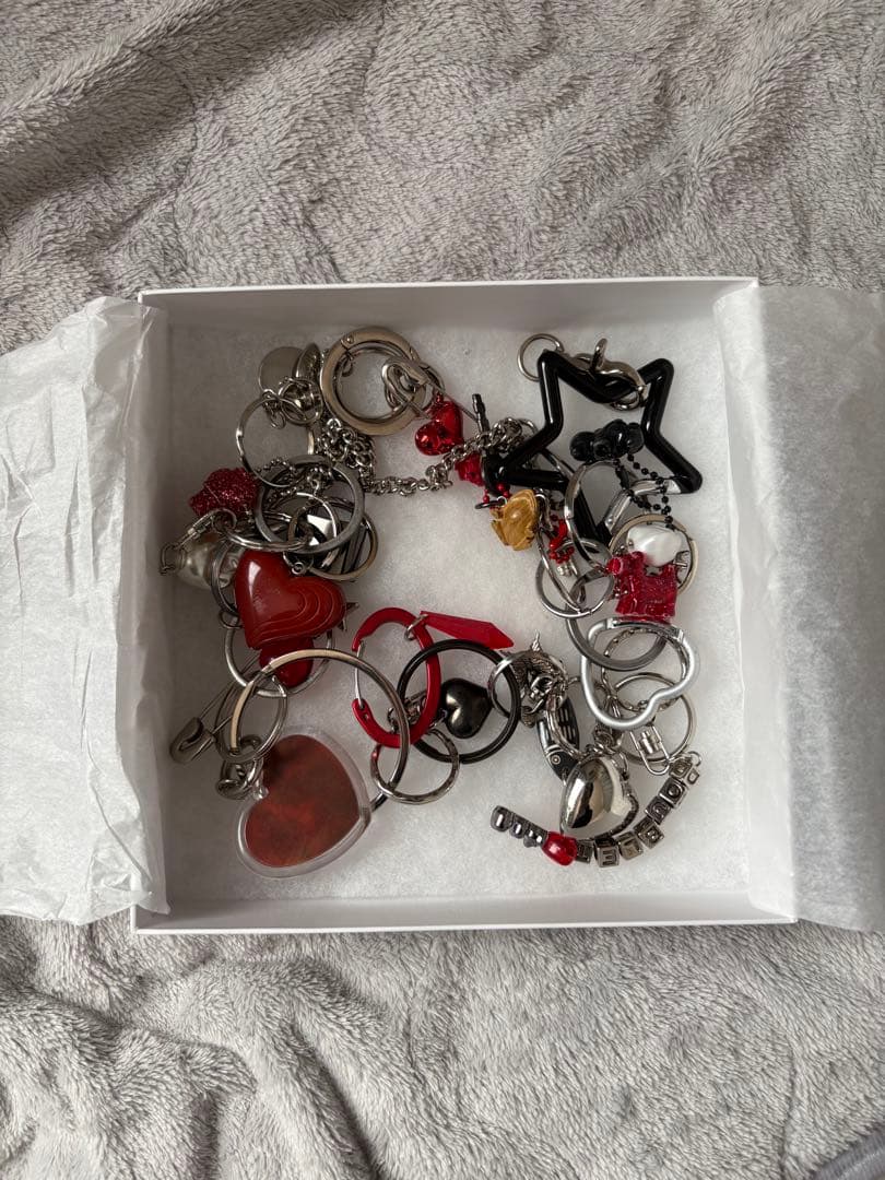 doublet 25AWウォレットチェーン キーチェーンred