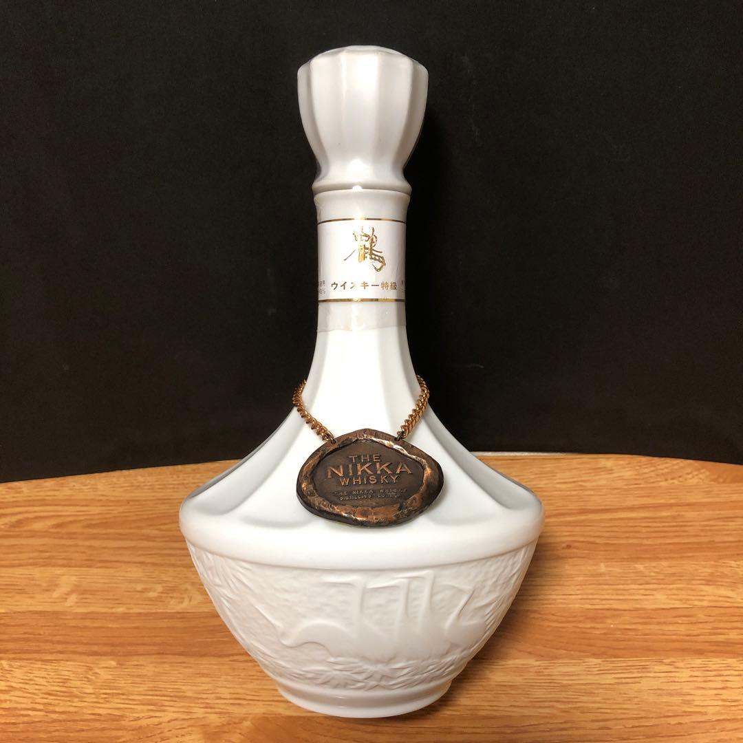 ニッカウィスキー特級「鶴」 NORITAKEボトル 古酒 760ml 43%