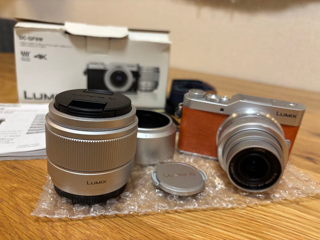 LUMIX DC-GF9W 4Kミラーレス一眼カメラ ダブルレンズキット