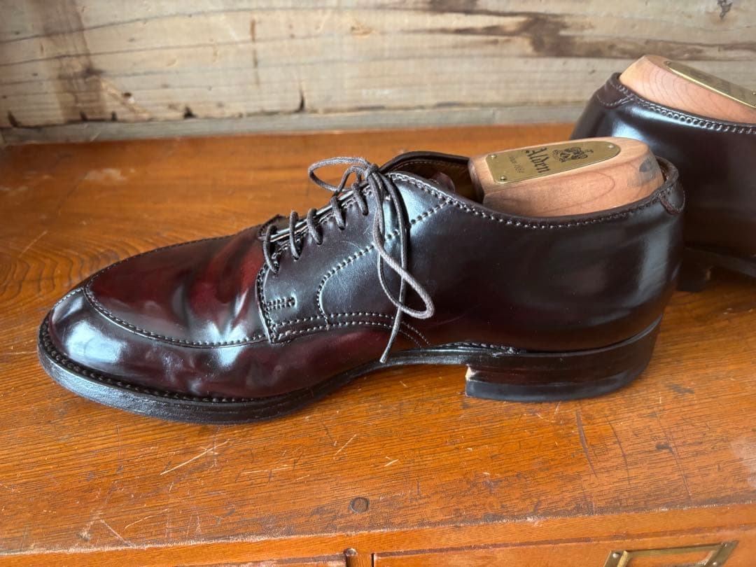 Alden オールデン　54321 vチップ 6D バーガンディ