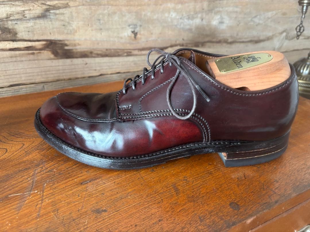 Alden オールデン　54321 vチップ 6D バーガンディ