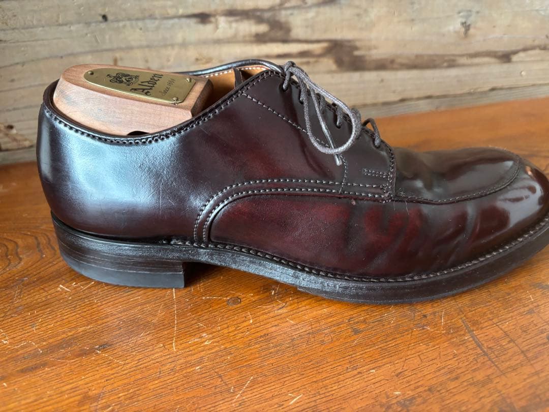 Alden オールデン　54321 vチップ 6D バーガンディ