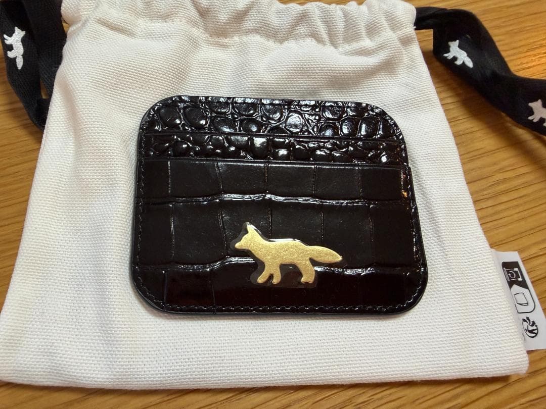 【メゾン キツネ】 Maison Kitsuné カードホルダー カードケース