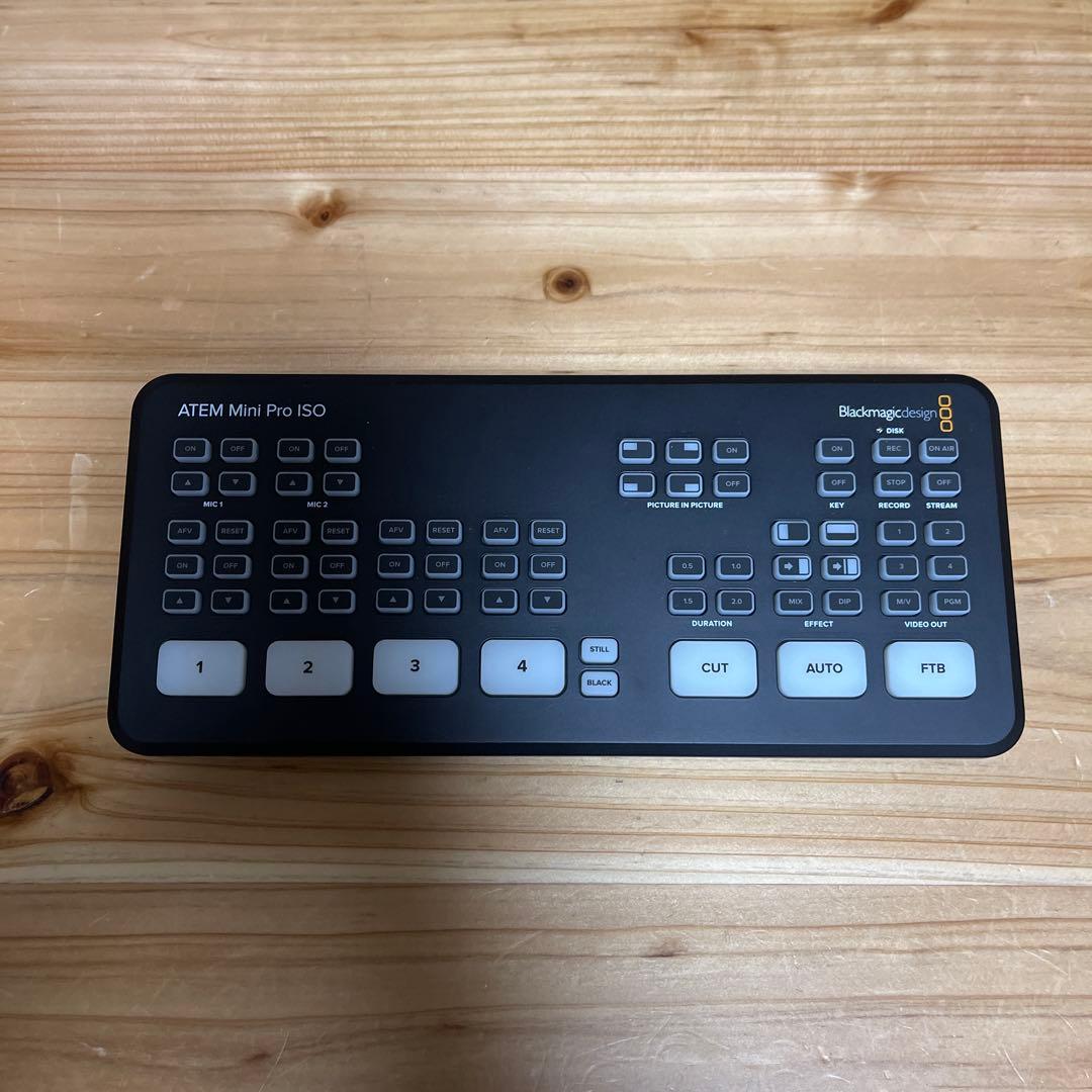 Blackmagic ATEM Mini Pro ISO｜美品・付属品完備