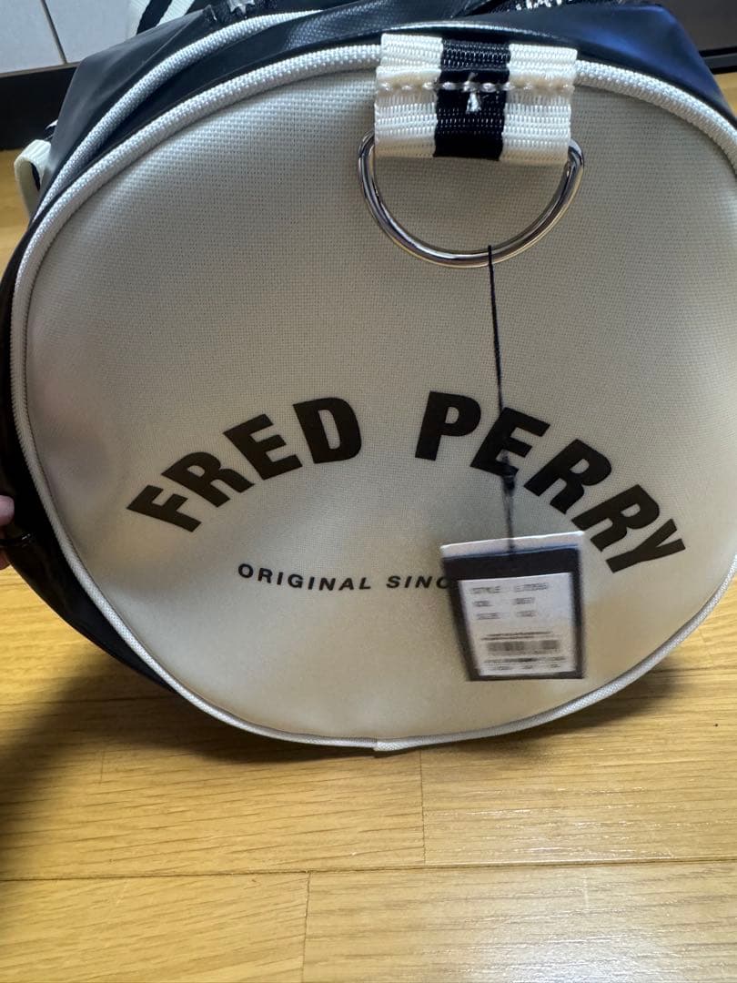 FRED PERRY 2way ドラムバッグ ボストン