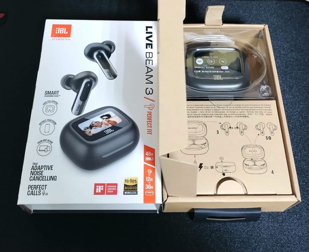 イヤホン JBL LIVE BEAM 3