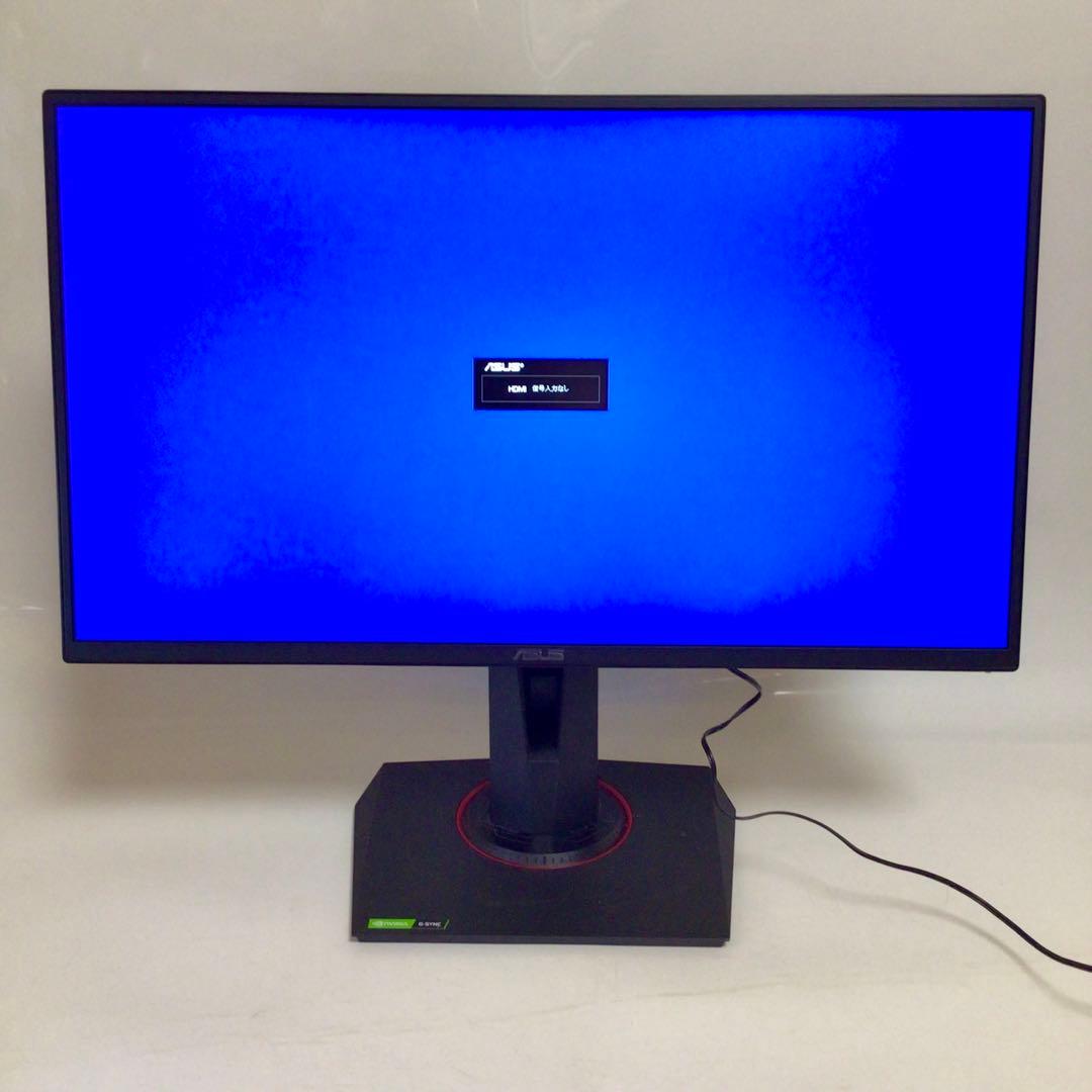 ASUS ゲーミングモニター　VG258QR-J モニター 本体 スタンド付き