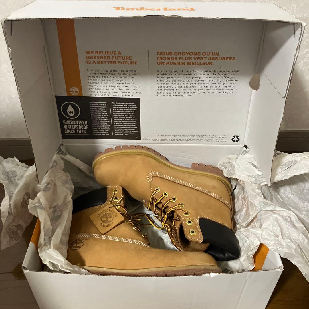 Timberland 6インチ プレミアムブーツ 25 箱あり 新品