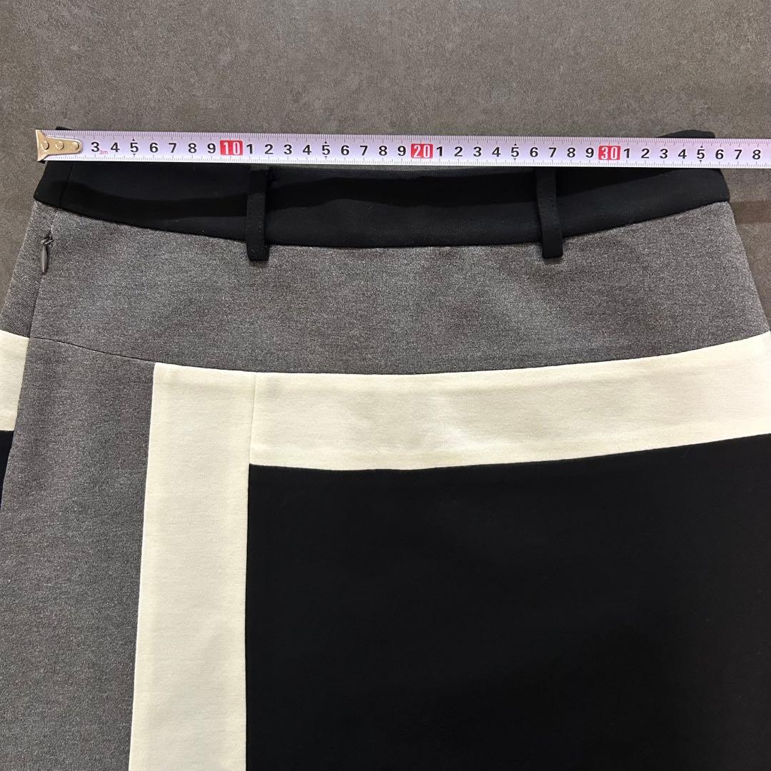 【美品】ランバン スポール カラーブロックスカート サイズ38 Mサイズ