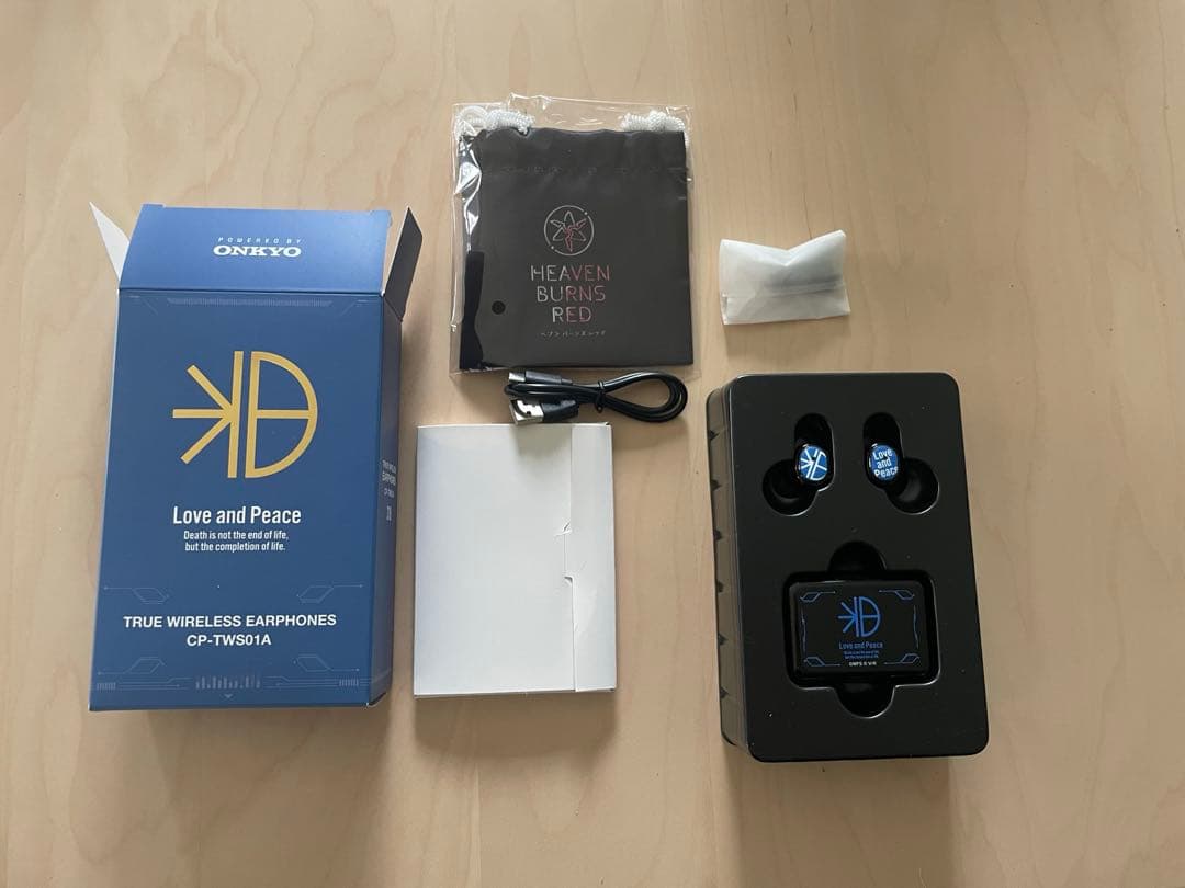 エテポンゲ　ONKYO トゥルーワイヤレスイヤフォン　ヘブバン