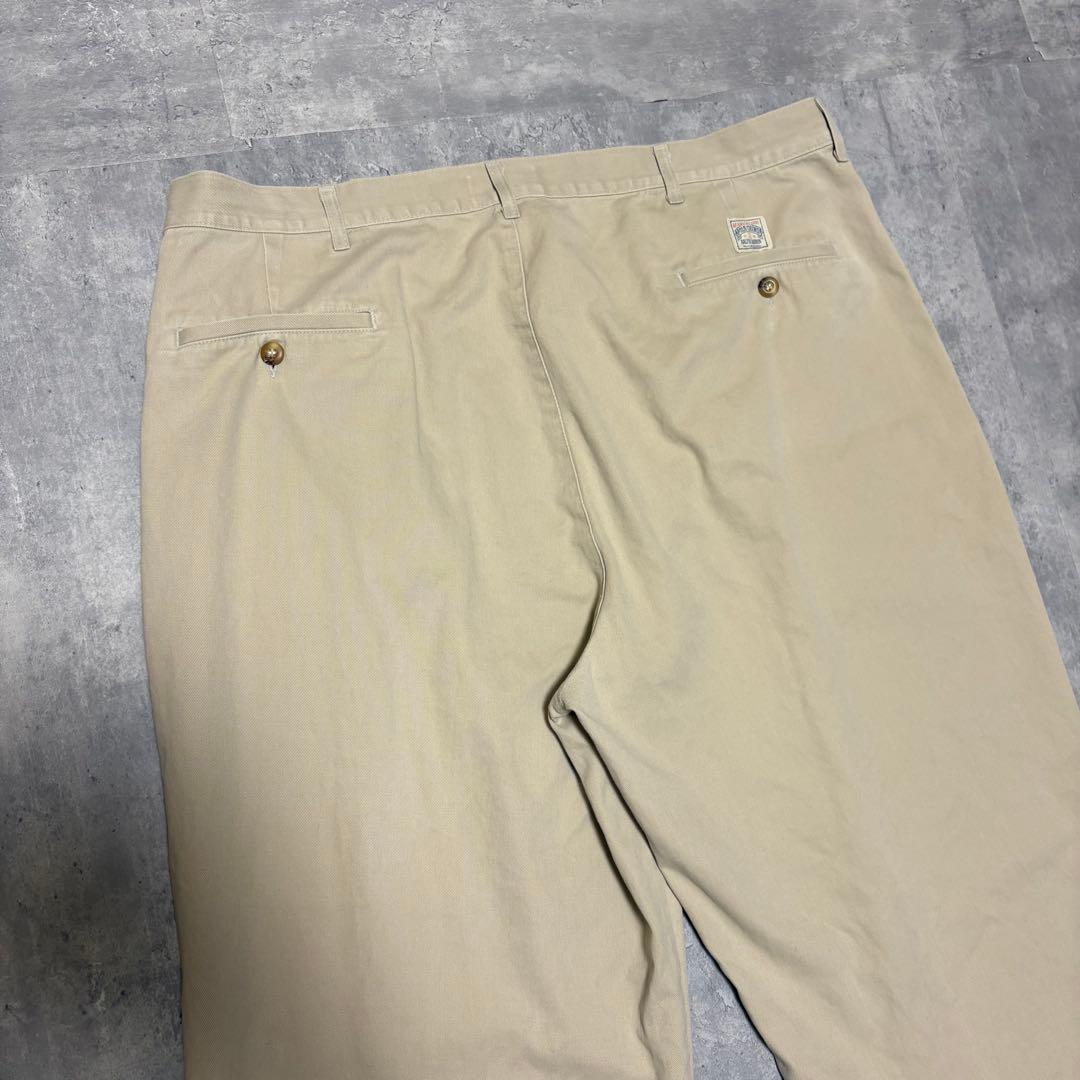 90s ポロバイラルフローレン　USA製 ポロチノ　チノパン　初期タグ　w42