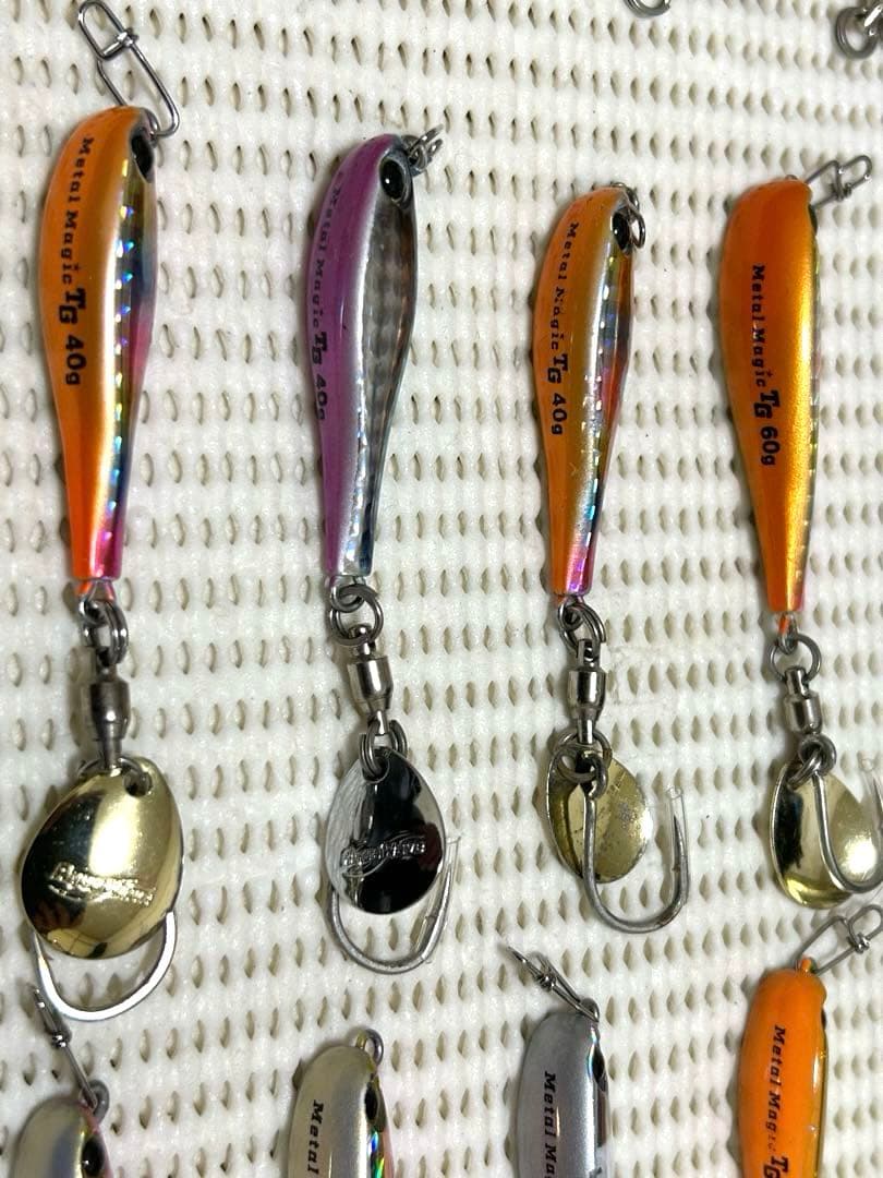 メタルマジックTG スペアフック大量！　サワラブレードジグ