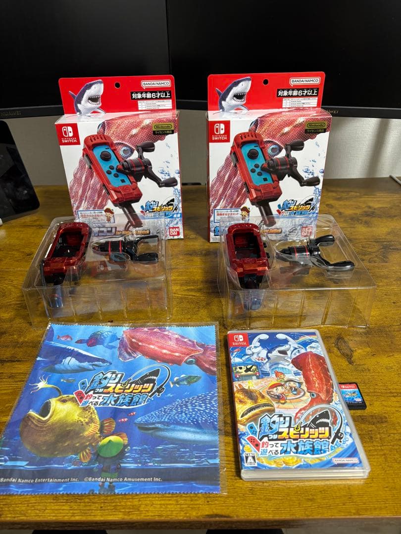 【t.y】釣りスピリッツ 釣って遊べる水族館　さおコン2つセット