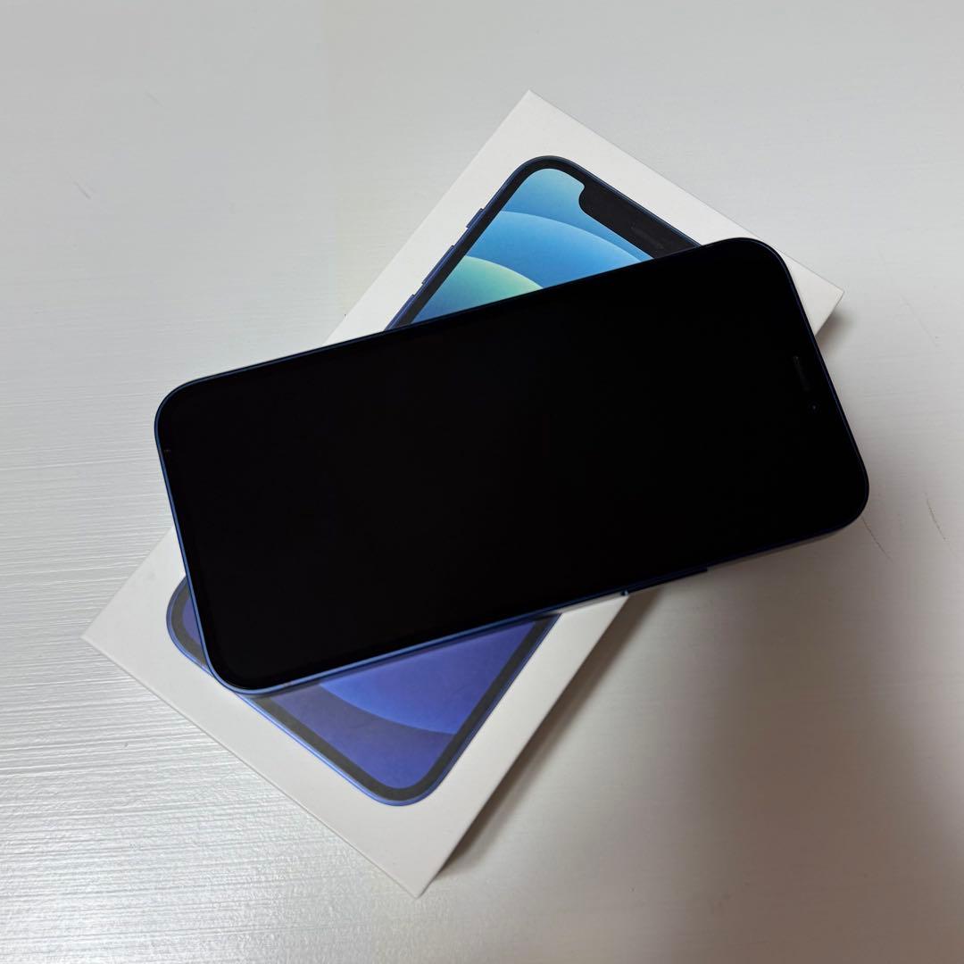 美品★64GB★ブルー/iphone12 mini★SIMフリー