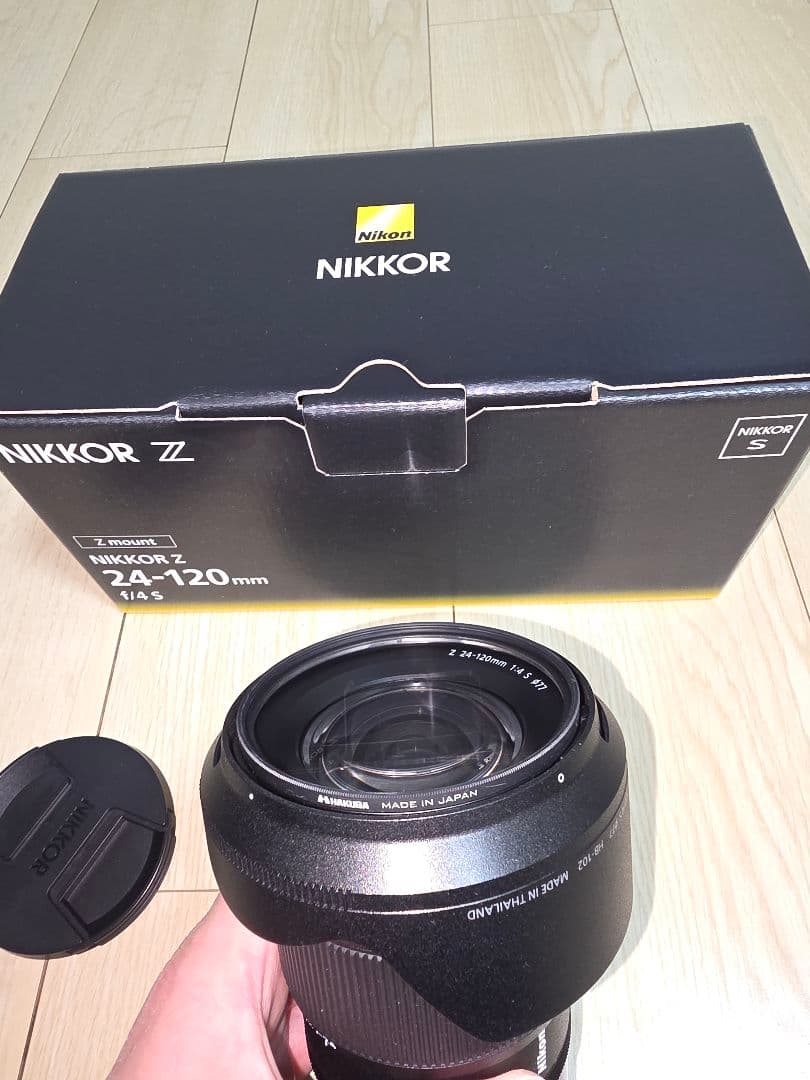 NIKKOR Z 24-120mm f/4 S レンズ(NDとPLフィルター付き