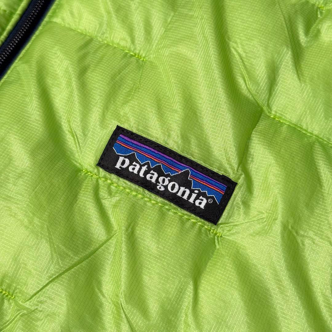 大人気 希少カラー 月光グリーン パタゴニア マイクロパフ ベスト メンズL