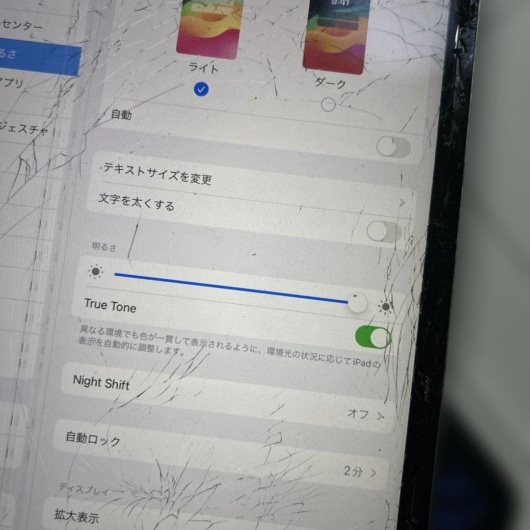 iPad Pro 11インチ　第1世代　Wi-Fi 256GB 割れあり