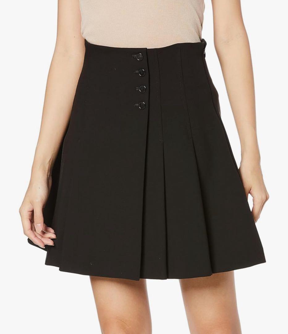 snidel サイドプリーツスカショーパン BK 01