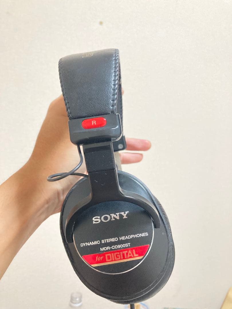 【変換ジャック付き】SONY MDR-CD900ST 有線ヘッドホン