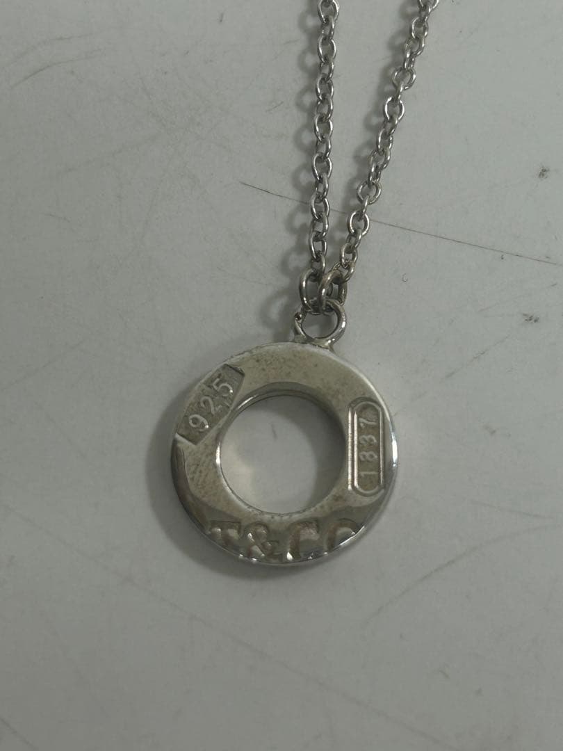 Tiffany & Co. ティファニー ネックレス 1837 シルバー リング