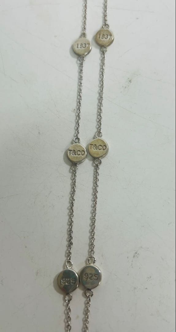 Tiffany & Co. ティファニー ネックレス 1837 シルバー リング