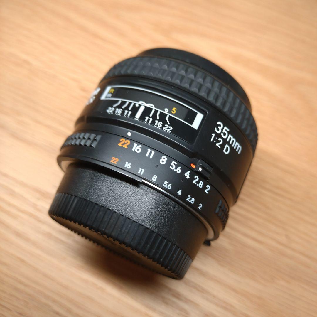 最終価格【極上美品】NIKON AF Nikkor 35mm F2D　単焦点