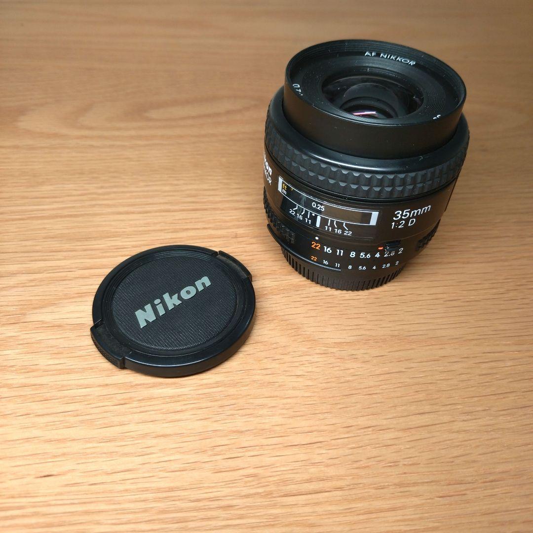 最終価格【極上美品】NIKON AF Nikkor 35mm F2D　単焦点