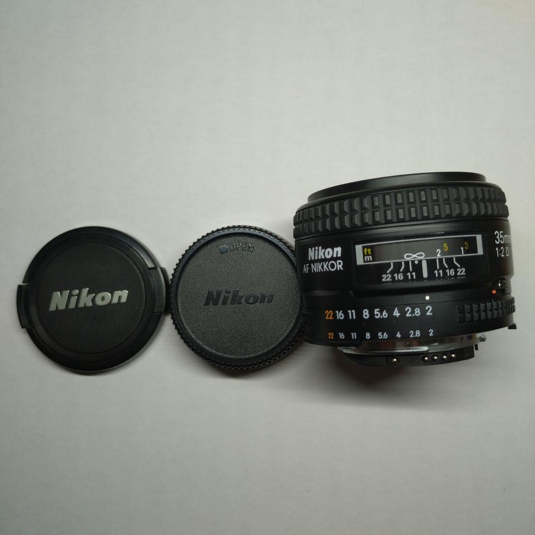 最終価格【極上美品】NIKON AF Nikkor 35mm F2D　単焦点