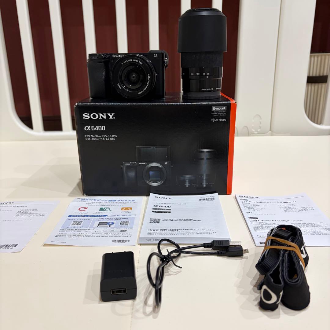 SONY α6400 Wズームレンズキット