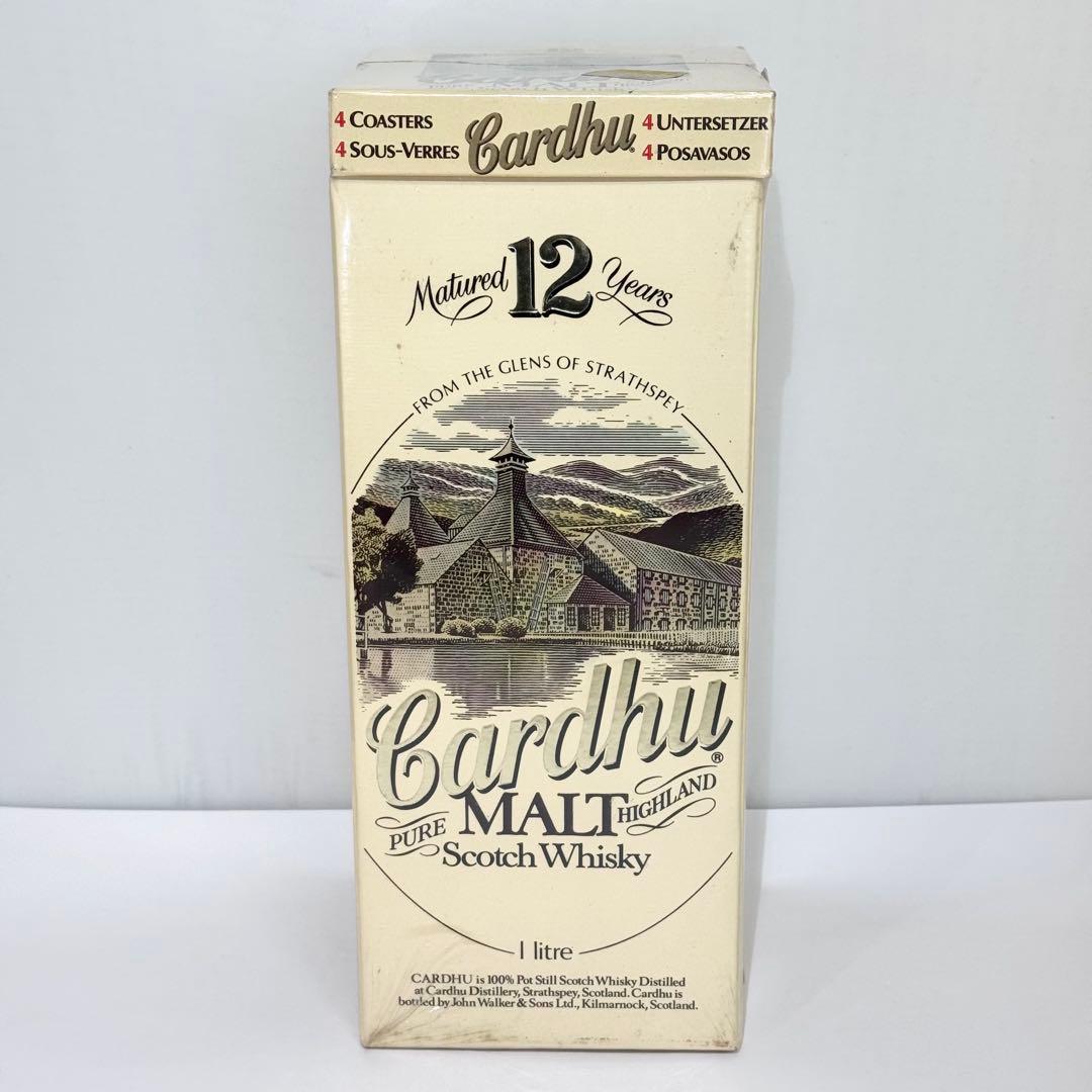 未開封 希少 Cardhu カーデュ ウイスキー 43% 1L オールドボトル