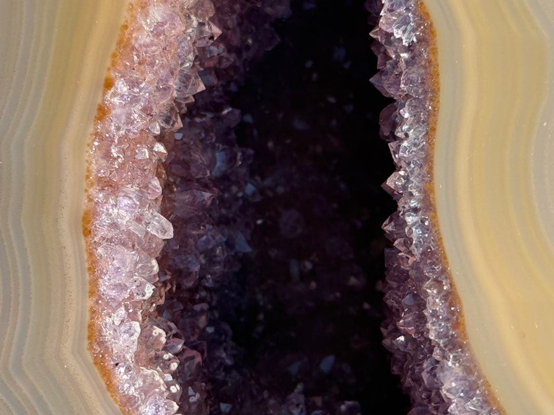 ラベンダー アメジスト アゲート 水晶 天然石 瑪瑙 鑑賞石 インテリア 置物