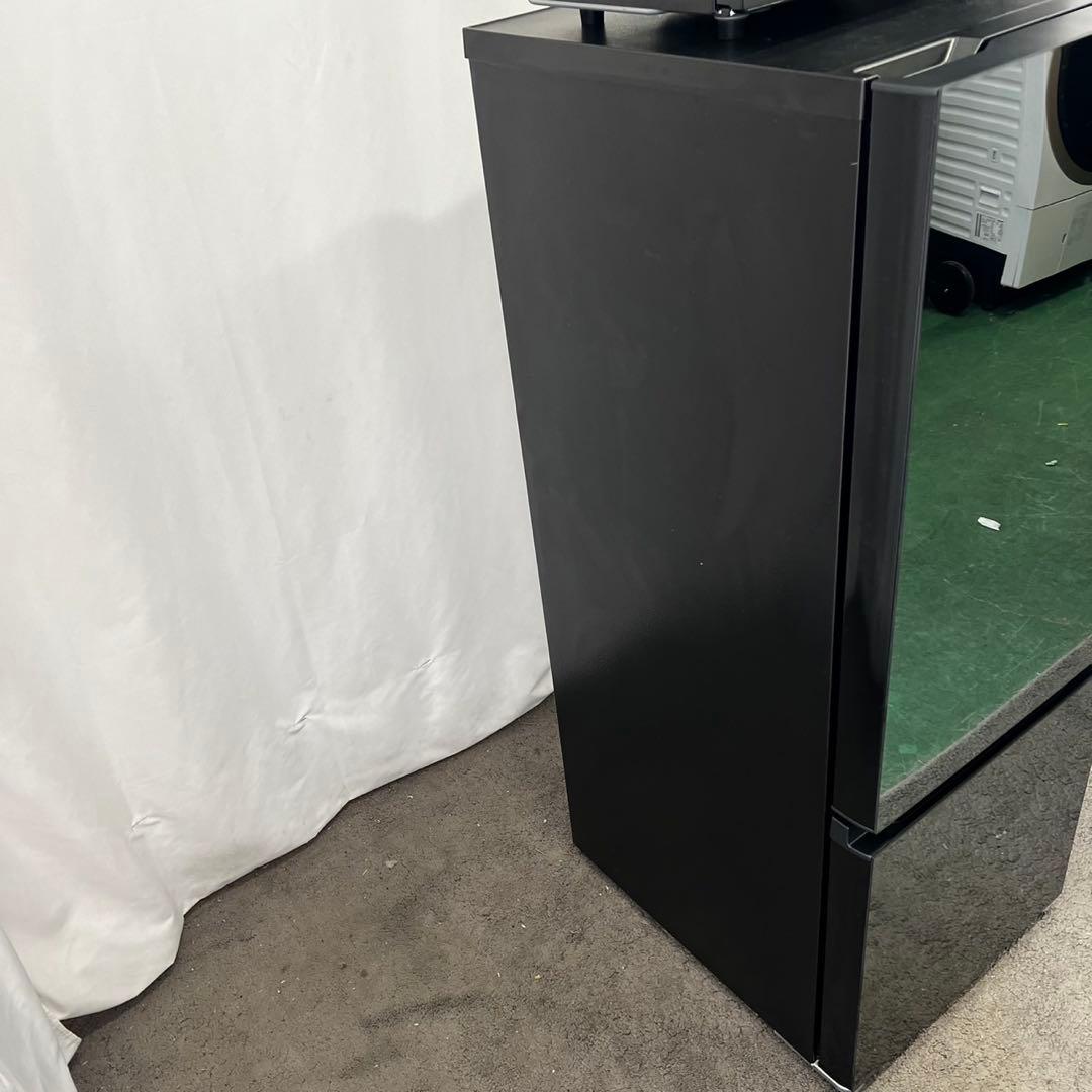 125 一人暮らし　家電セット　冷蔵庫　レンジ　黒　小型　設置無料　中古　安い