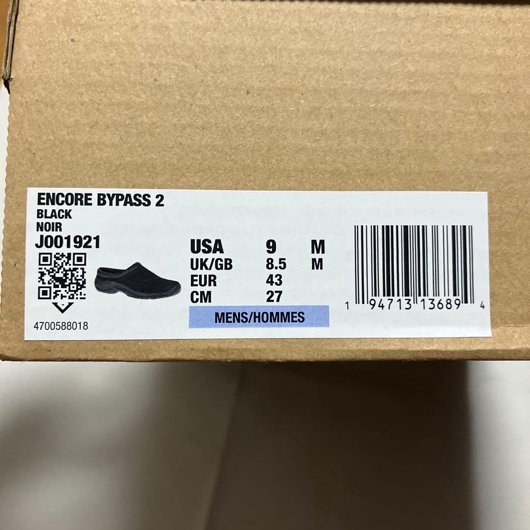 メレル　MERRELL サボ　サンダルENCORE BYPASS 2 アンコール