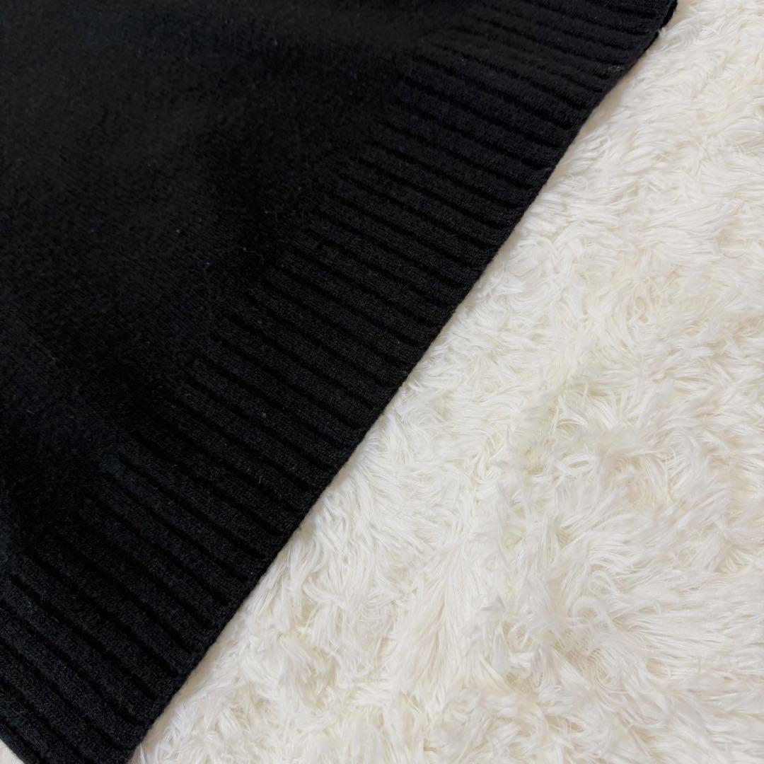 美品✨ Plageスーパーファインウールカシミヤハイネックミニワンピース