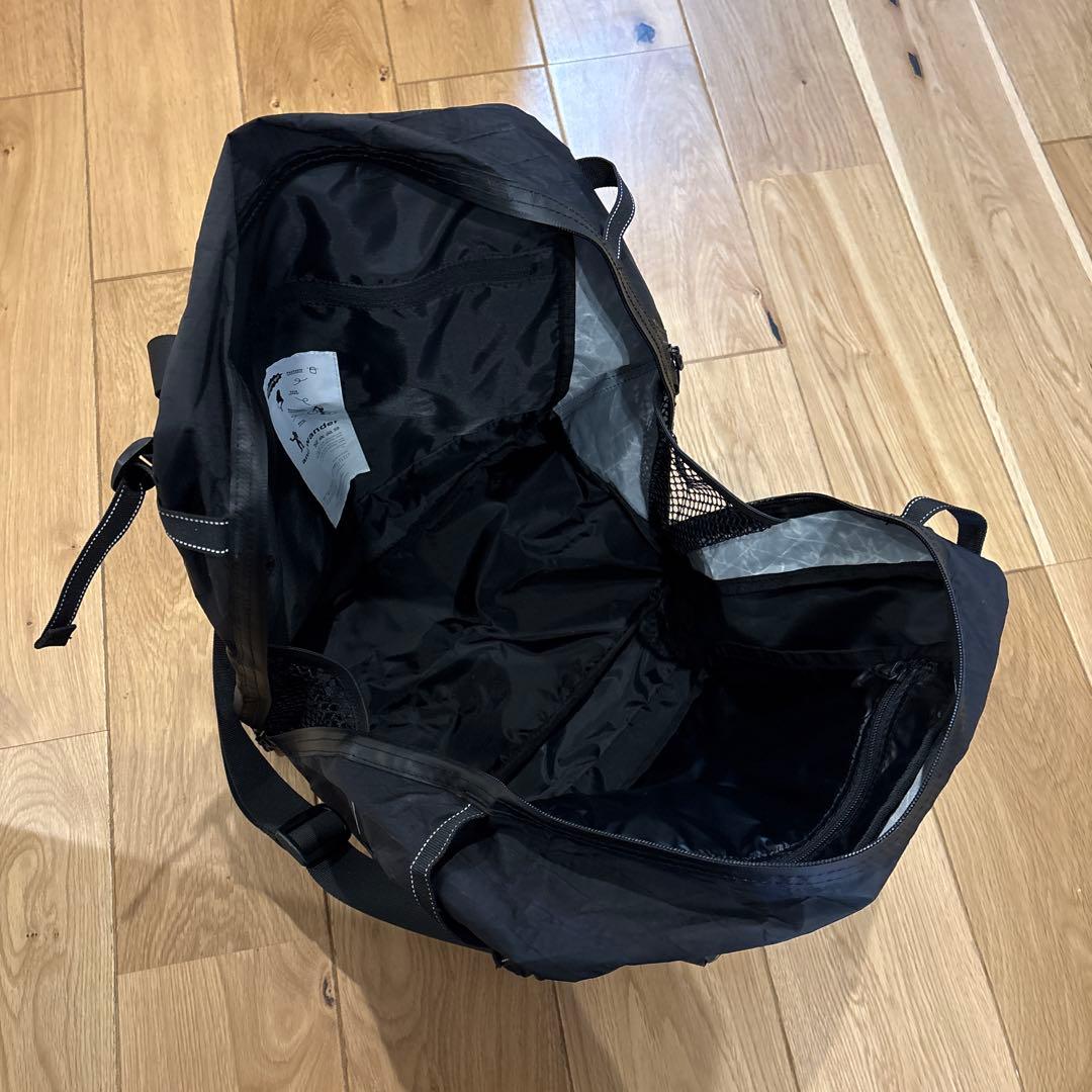 アンドワンダー and wander 3wayバッグ