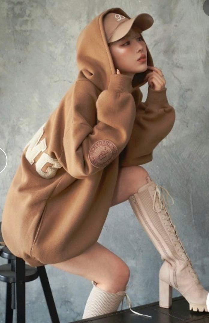 Darich DARLINGビッグパーカー ブラウン 新品未使用