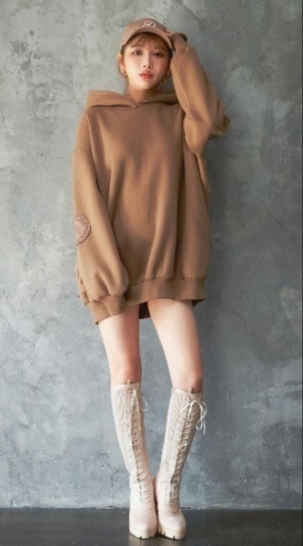 Darich DARLINGビッグパーカー ブラウン 新品未使用