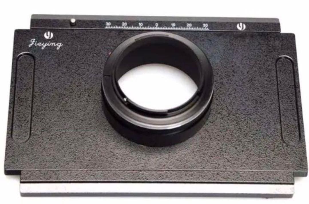 Canon EOS Rマウントアダプター 4x5大判カメラ用 縦横に回転