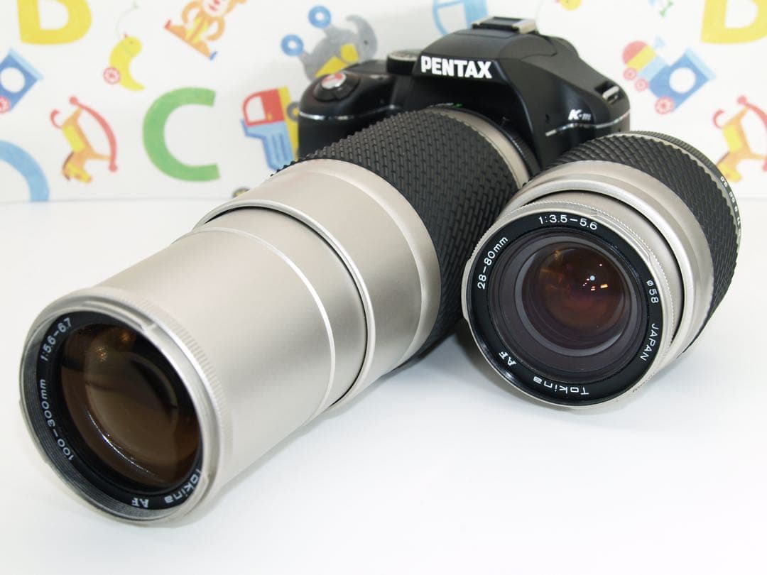 ❤️ペンタックス k-m 一眼レフカメラ(ダブルズーム)❤️