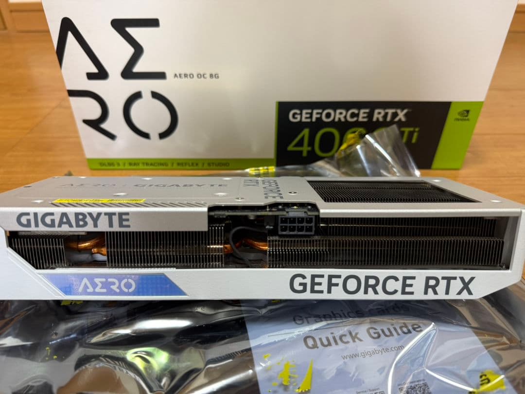 RTX4060Ti AERO OC 8GB 動作OK 美品 GIGABYTE