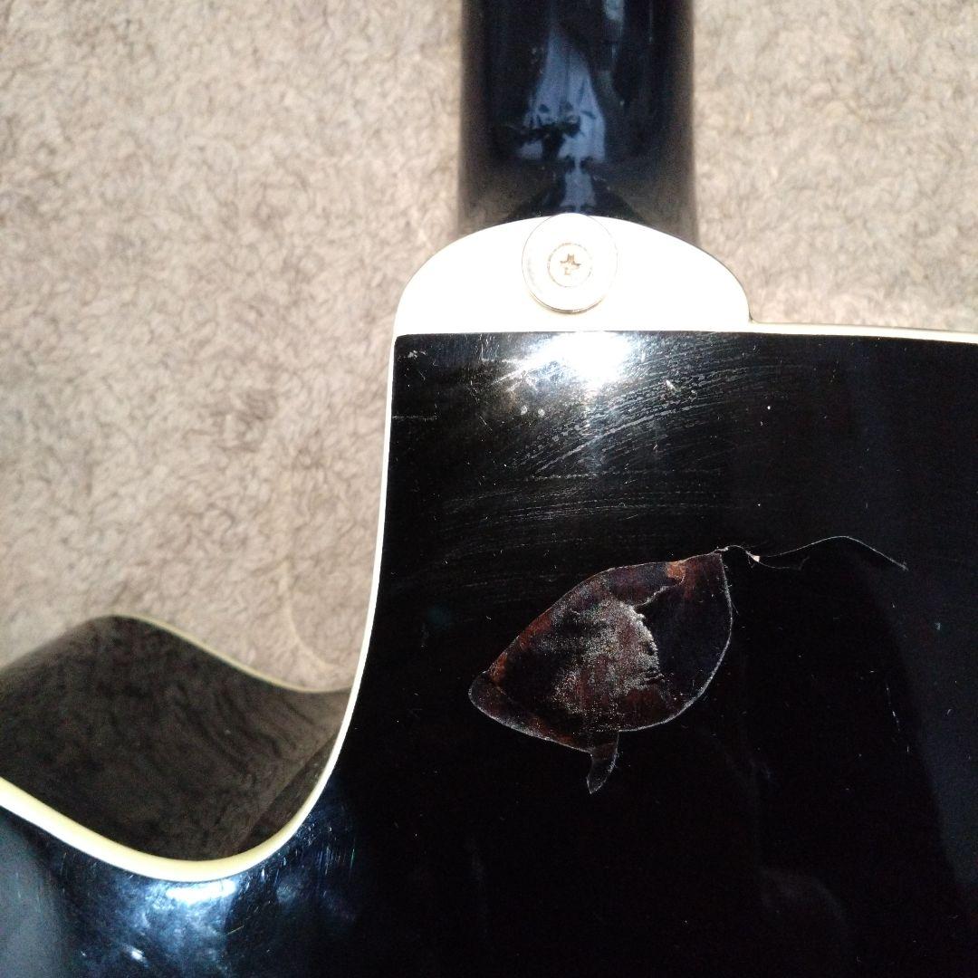 エレクトリックアコースティックギターJames JE450　ブラック