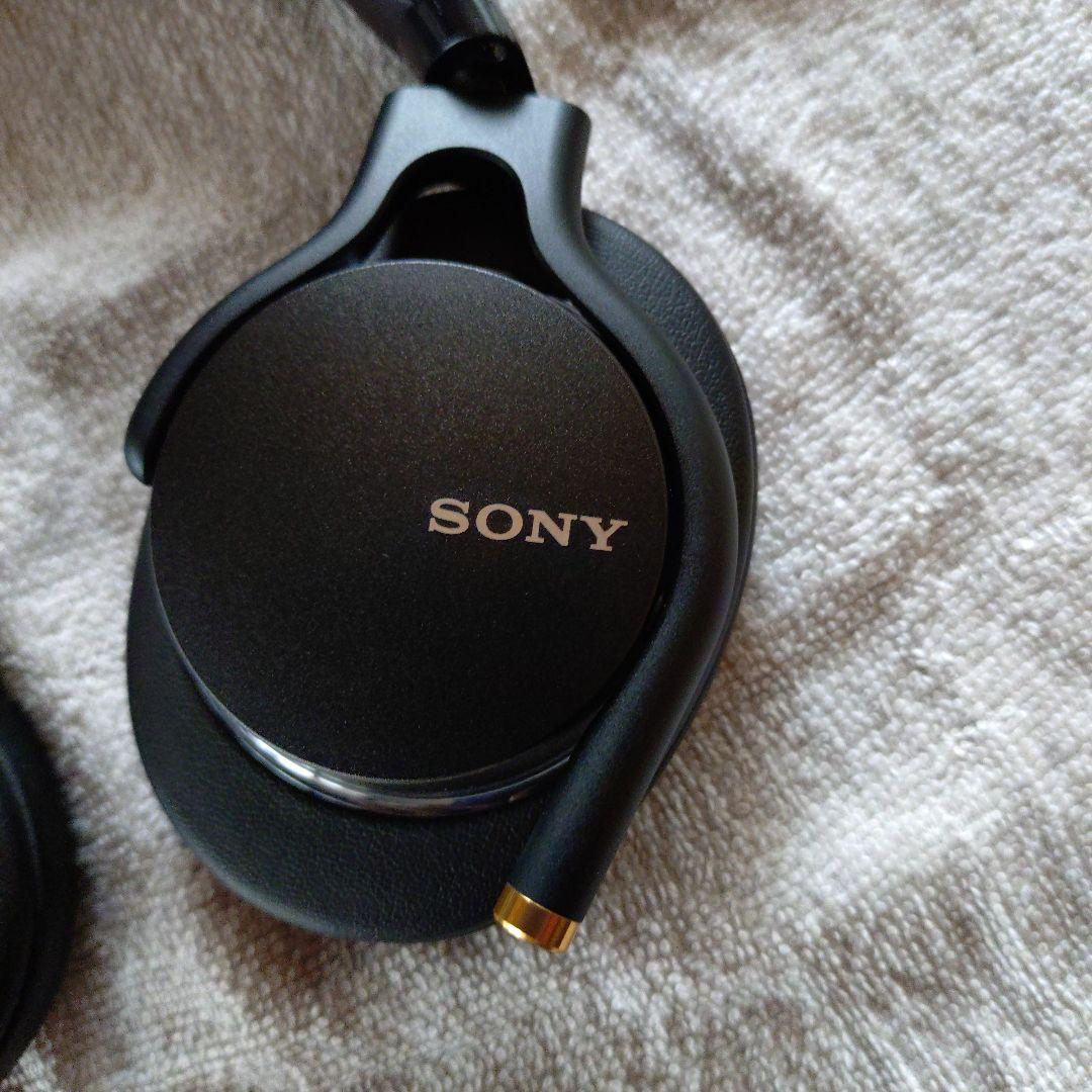 美品 SONY MDR-1AM2ブラック ヘッドパッドカバー付き