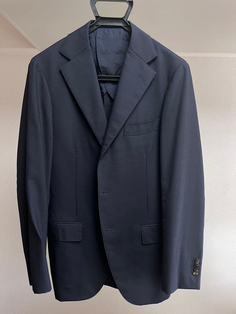 【美品】ユニバーサルランゲージ　スーツ　DORMEUIL 48-6（175-6）